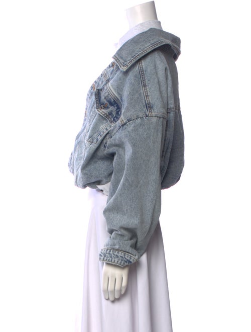 SER.O.YA Graphic Print Mock Neck Sweatshirt