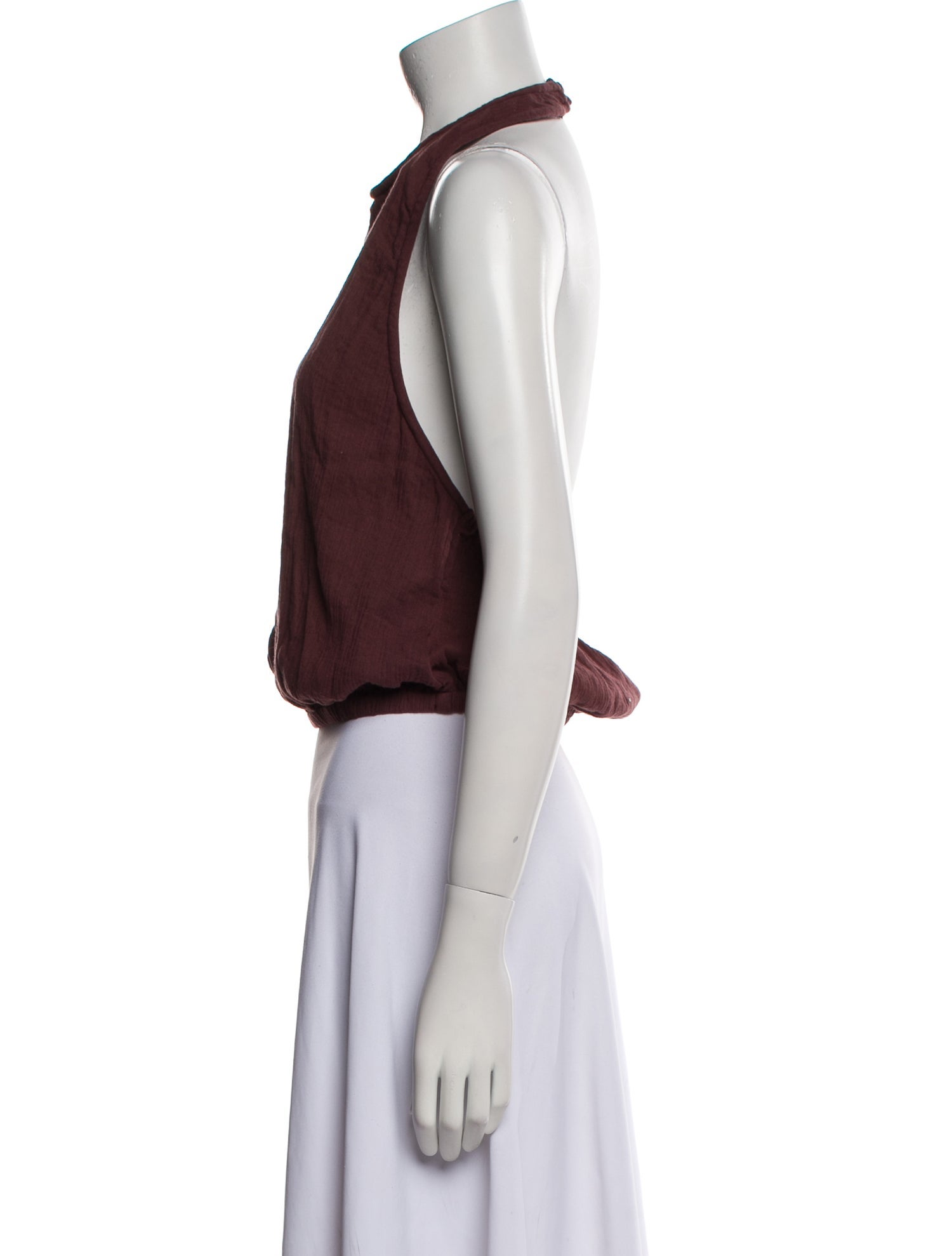 SER.O.YA Halterneck Sleeveless Crop Top