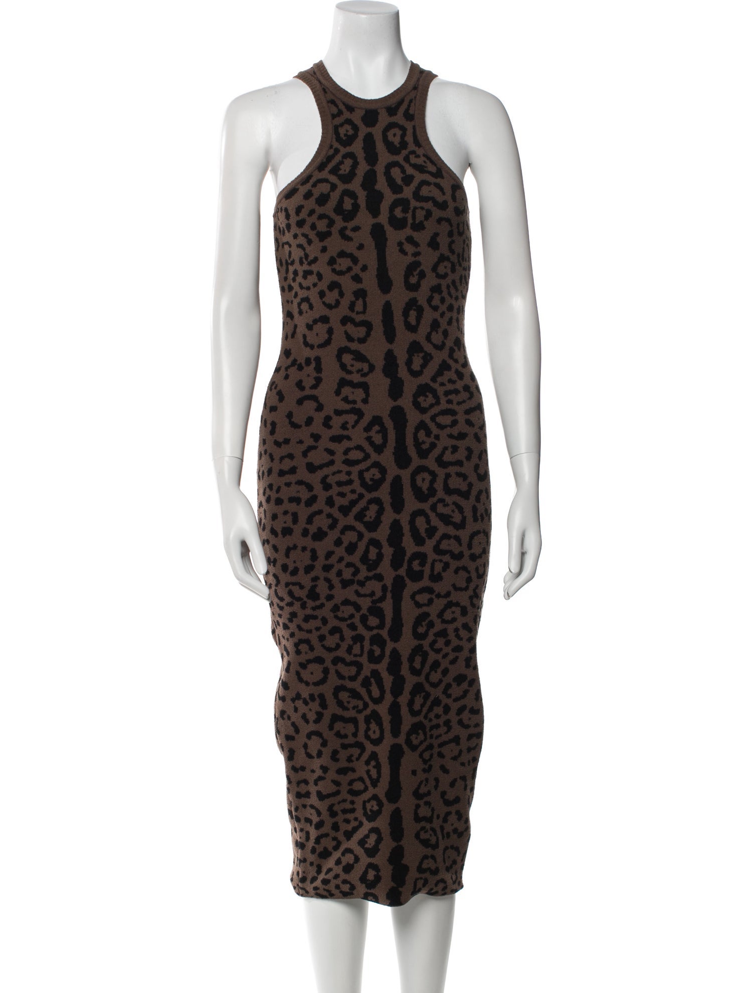 SER.O.YA Animal Print Midi Length Dress w/ Tags