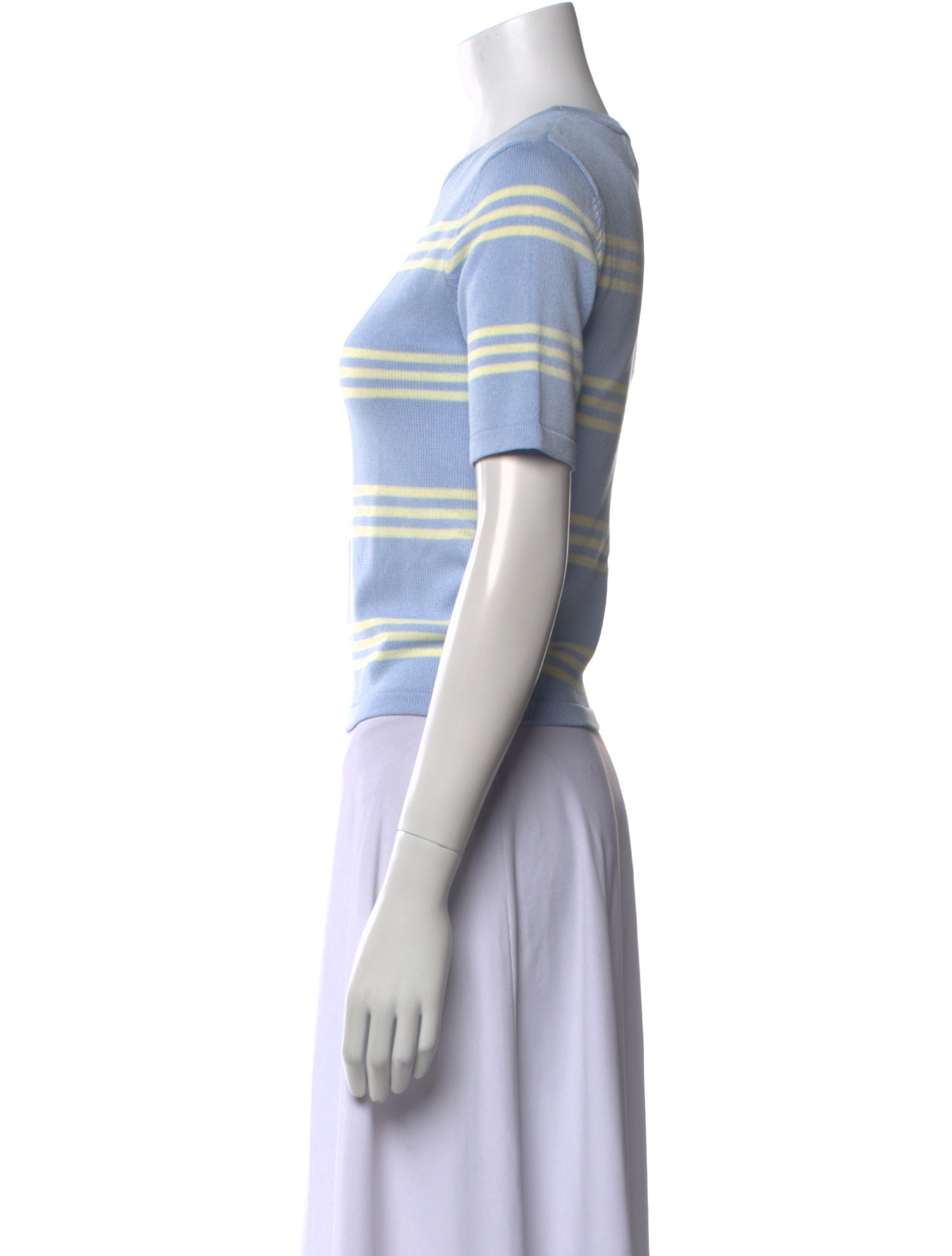 SER.O.YA Striped Crew Neck Sweater