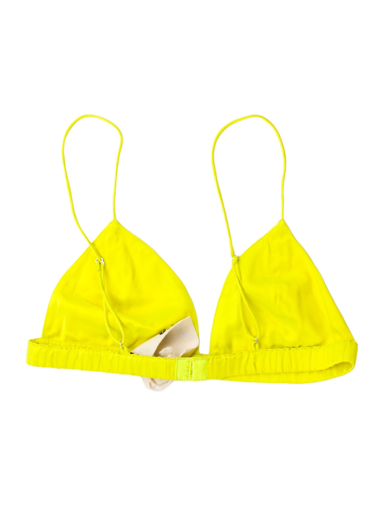 SER.O.YA Silk V-Neck Crop Top w/ Tags