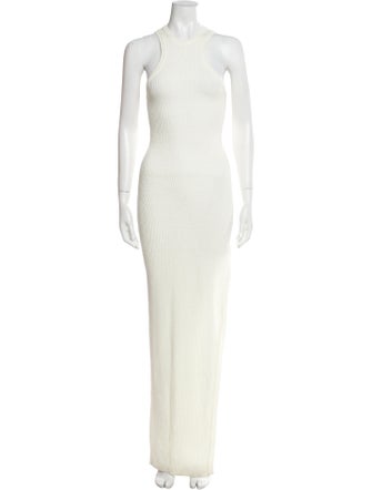 SER.O.YA Crew Neck Long Dress