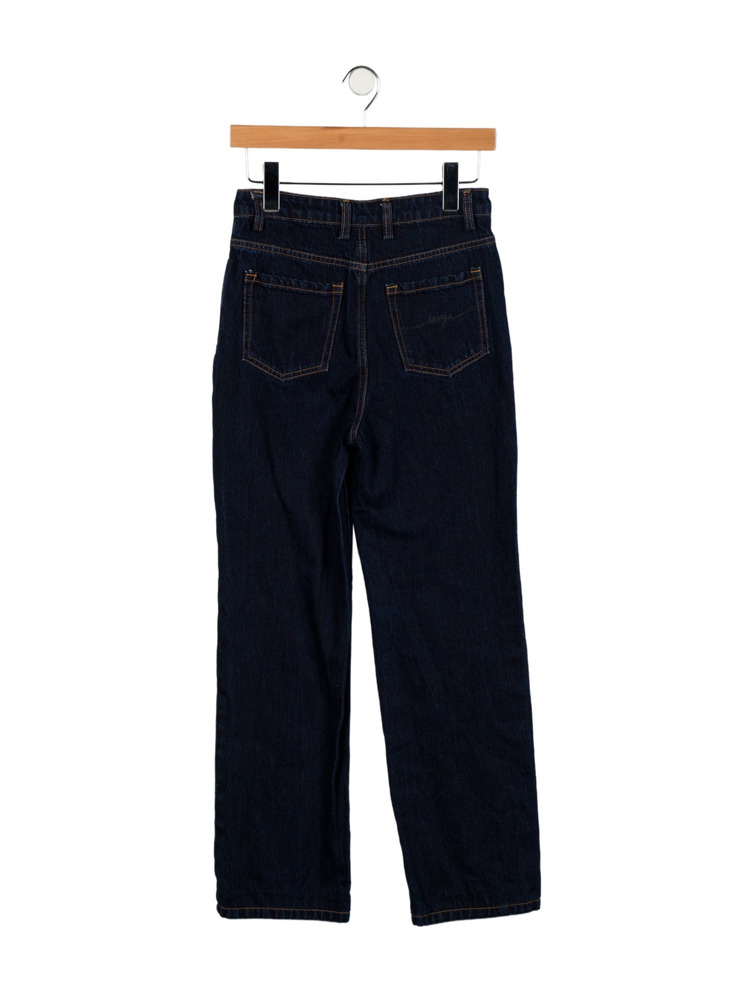 SER.O.YA High-Rise Straight Leg Jeans