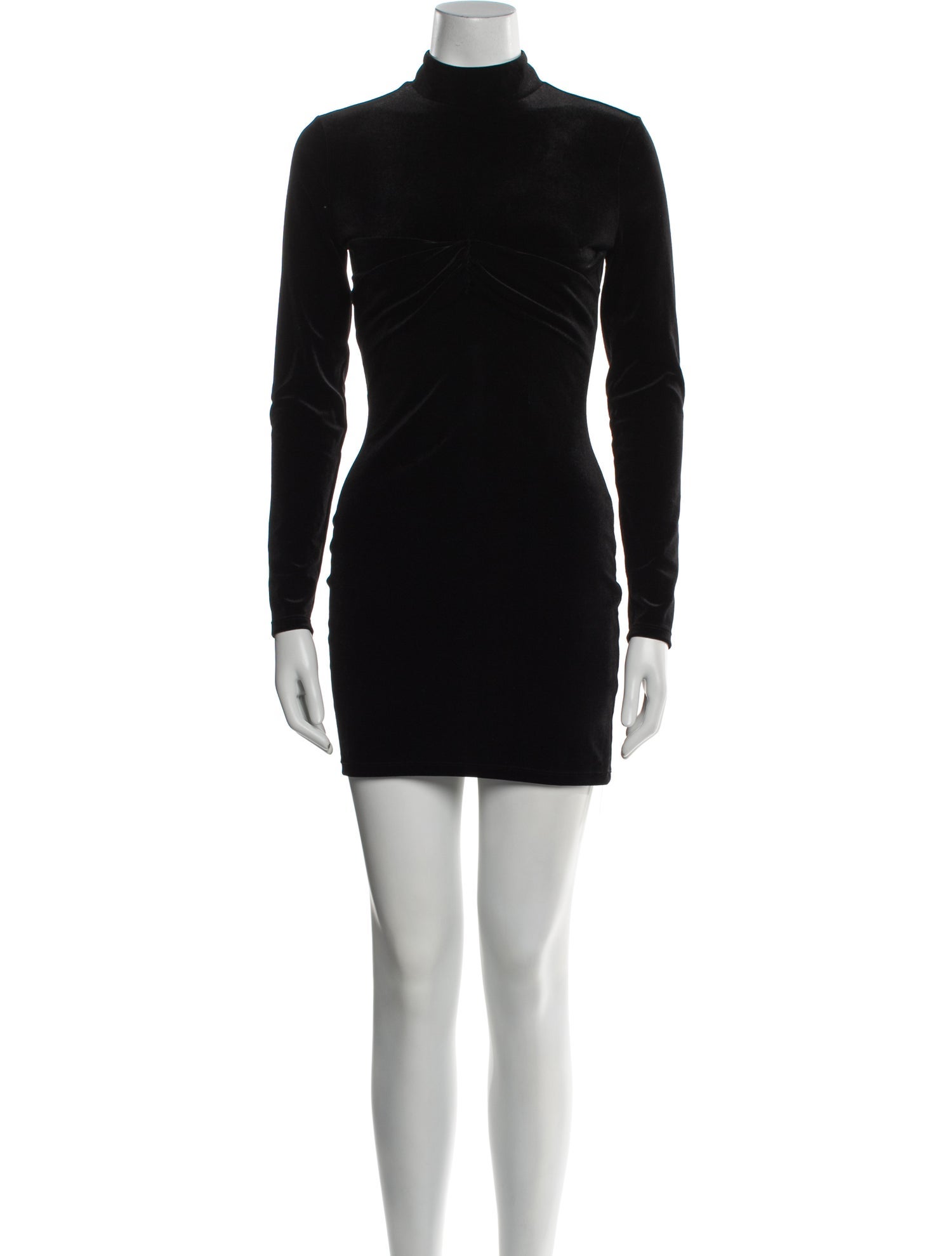 SER.O.YA Mock Neck Mini Dress