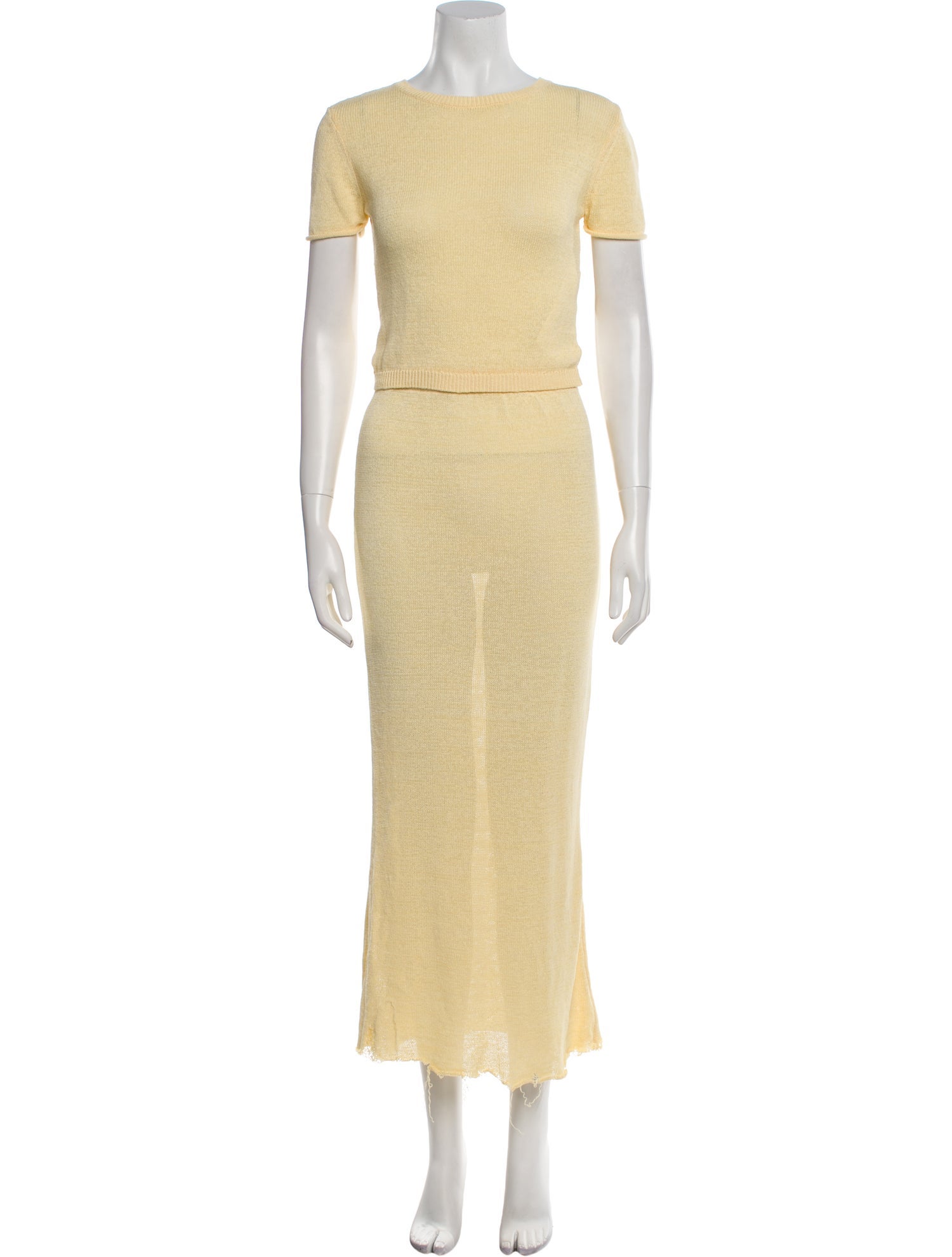 SER.O.YA Linen Skirt Set