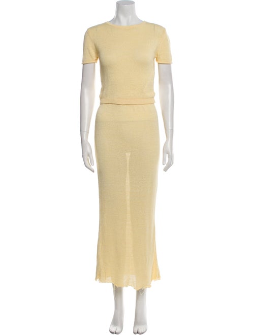 SER.O.YA Linen Skirt Set