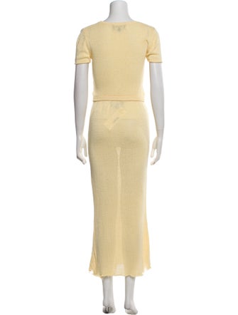 SER.O.YA Linen Skirt Set