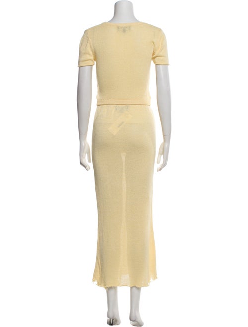 SER.O.YA Linen Skirt Set