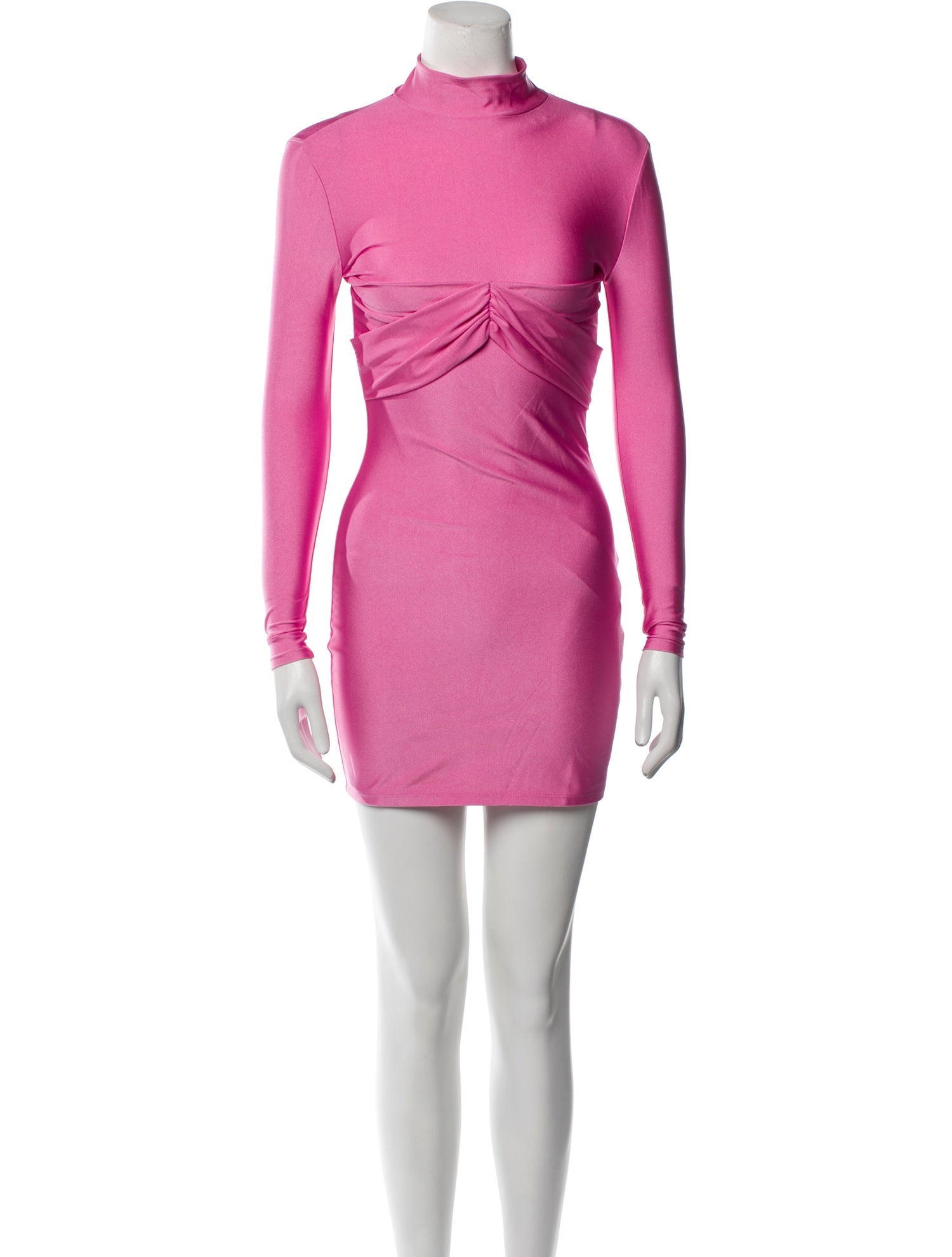 SER.O.YA Mock Neck Mini Dress