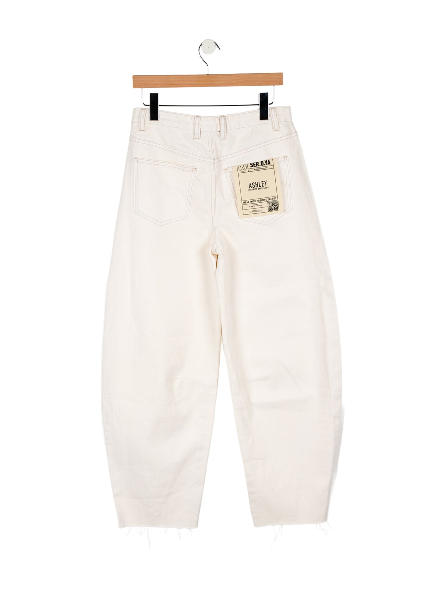 SER.O.YA High-Rise Straight Leg Jeans