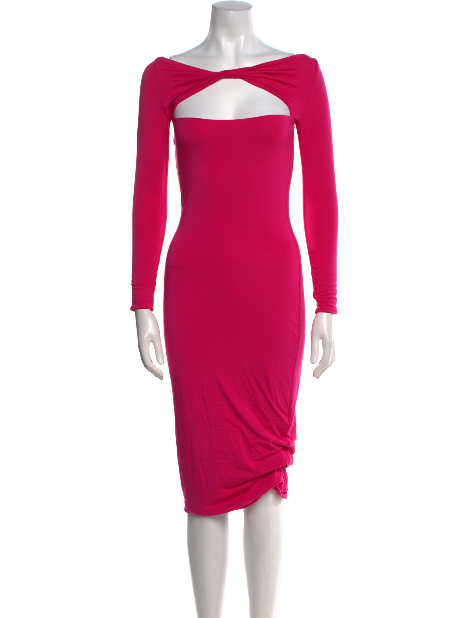 SER.O.YA Bateau Neckline Midi Length Dress
