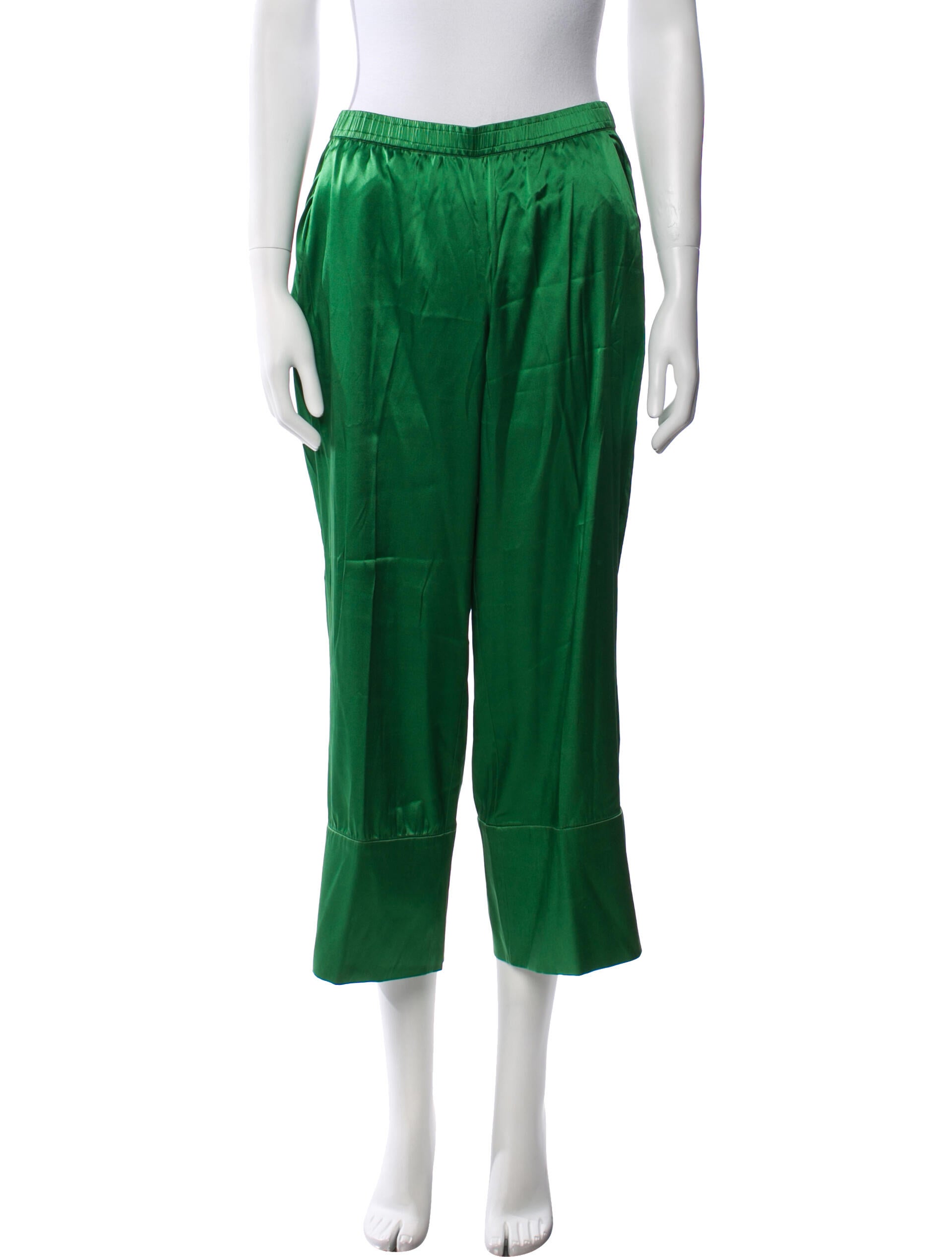 SER.O.YA Silk Wide Leg Pants