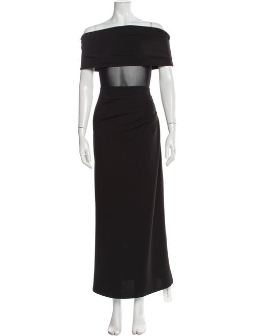 SER.O.YA Off-The-Shoulder Long Dress