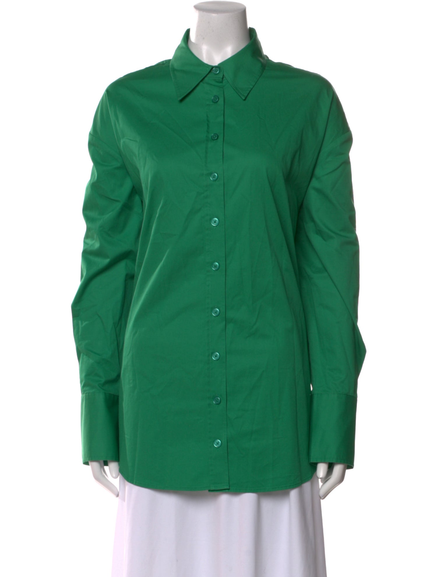 SER.O.YA Long Sleeve Button-Up Top