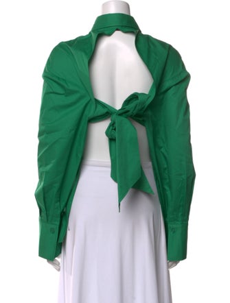 SER.O.YA Long Sleeve Button-Up Top