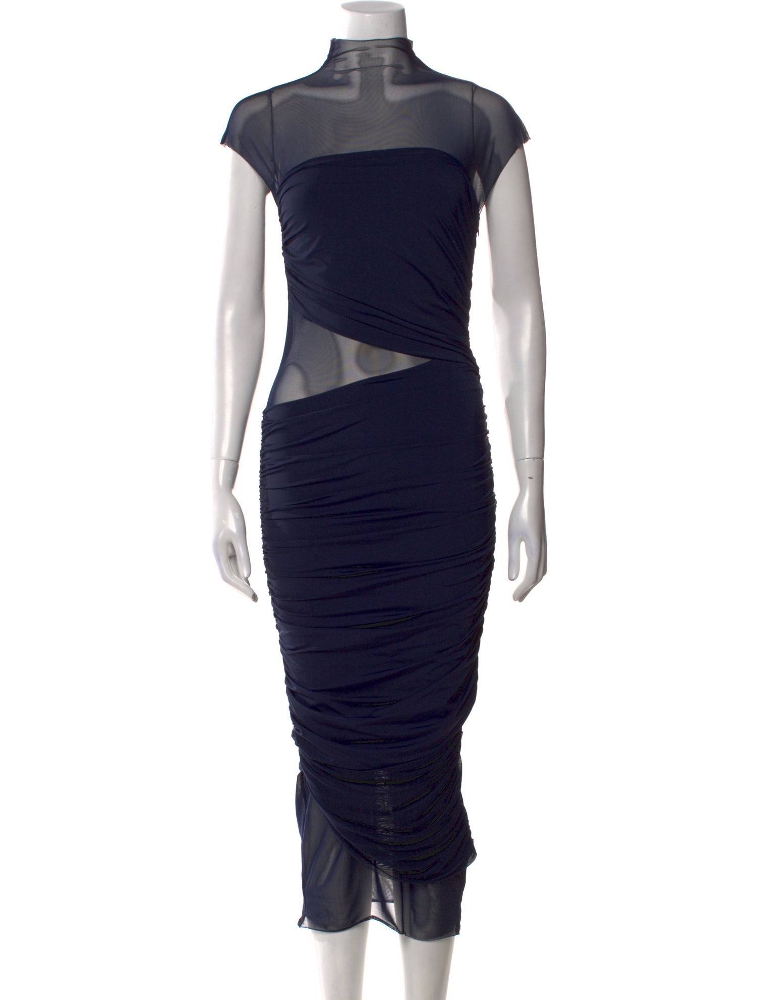 SER.O.YA Mock Neck Long Dress