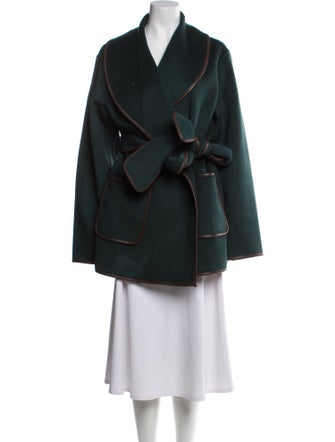 SER.O.YA Wool Faux Fur Coat