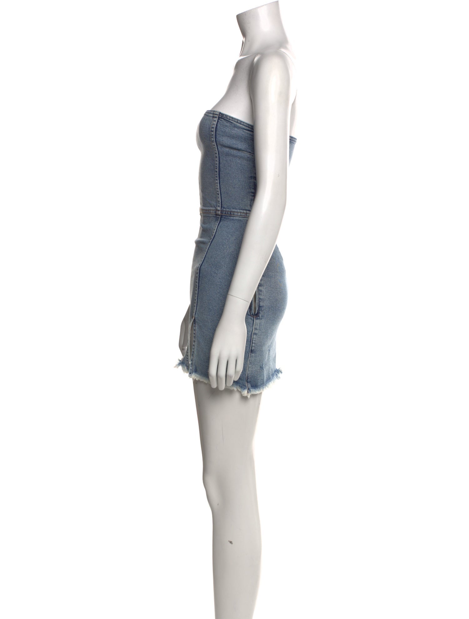 SER.O.YA Strapless Mini Dress