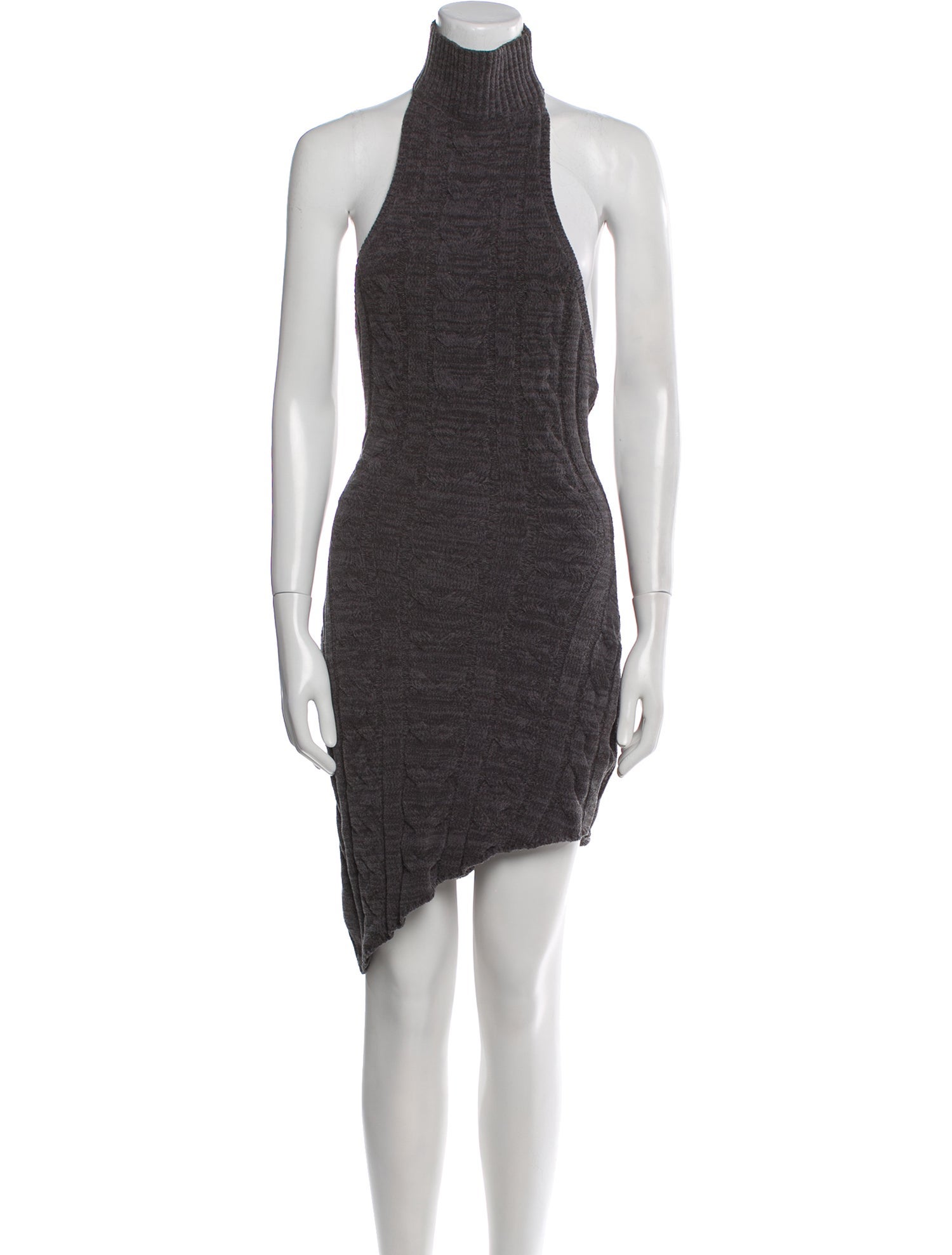 SER.O.YA Turtleneck Knee-Length Dress