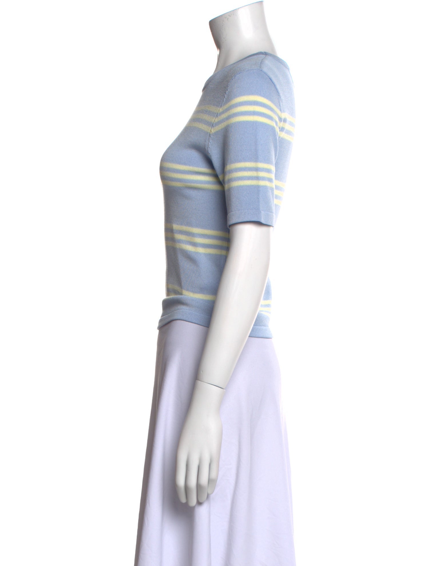 SER.O.YA Striped Crew Neck T-Shirt w/ Tags