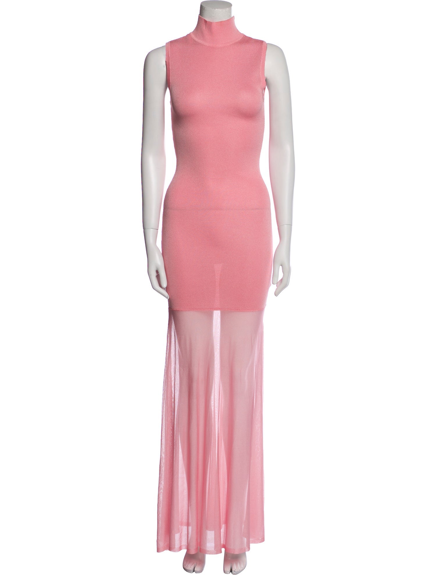 SER.O.YA Mock Neck Long Dress