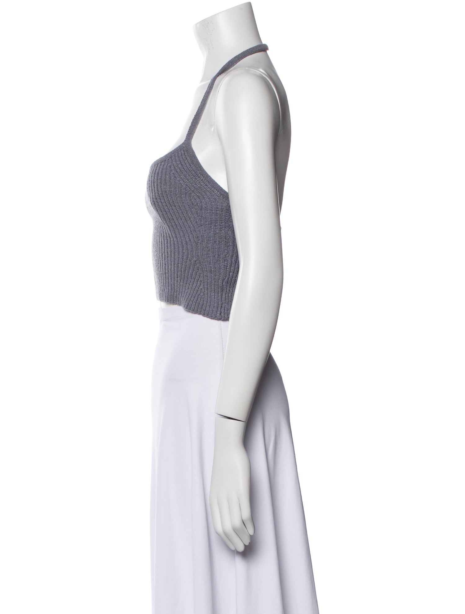 SER.O.YA Nylon Square Neckline Crop Top