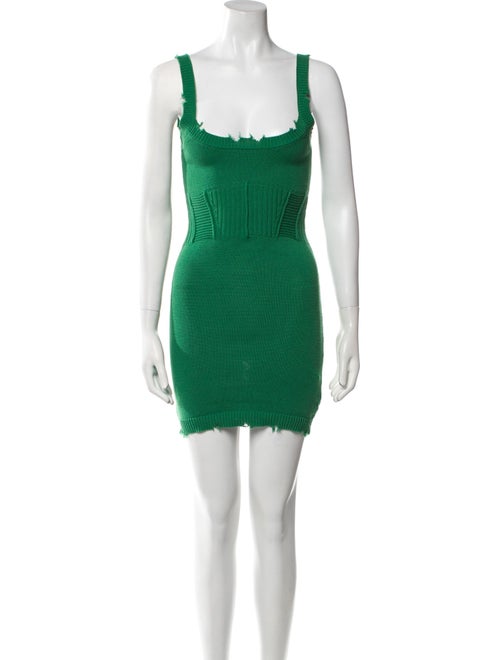 SER.O.YA Square Neckline Mini Dress