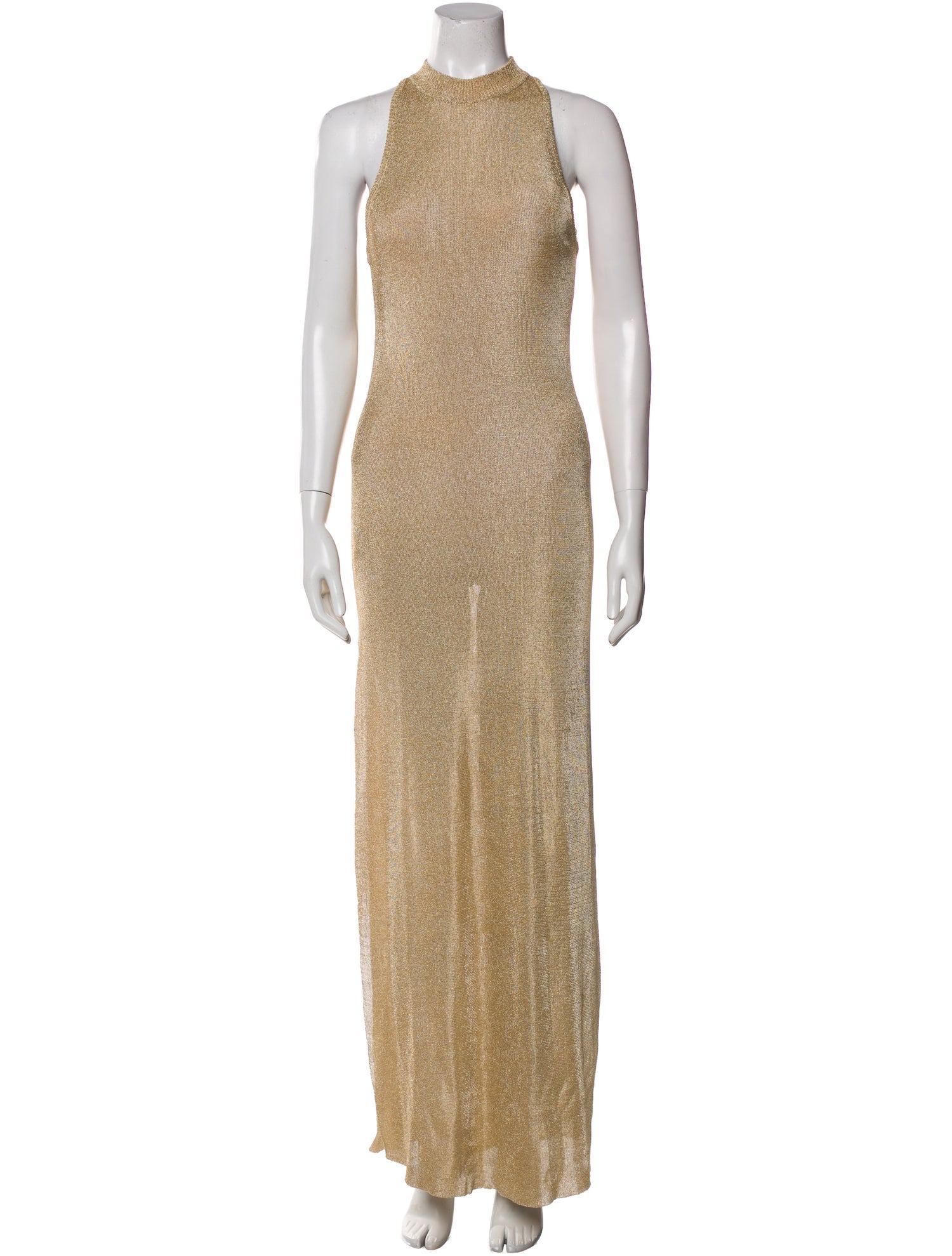 SER.O.YA Mock Neck Long Dress