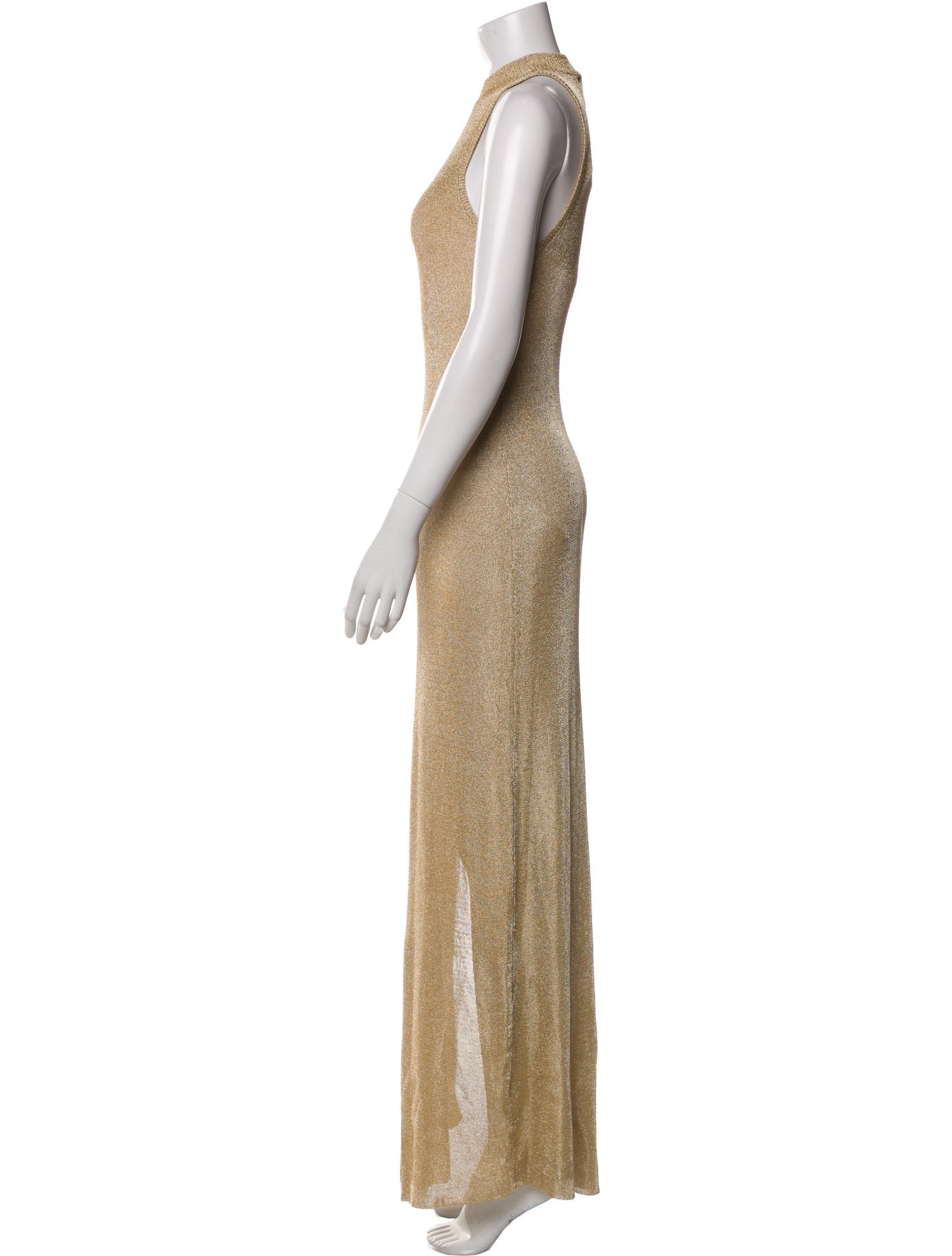 SER.O.YA Mock Neck Long Dress