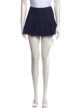 SER.O.YA Pleated Accents Mini Skirt