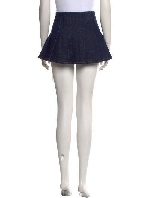 SER.O.YA Pleated Accents Mini Skirt