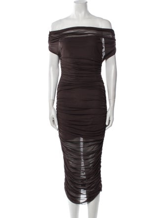 SER.O.YA Off-The-Shoulder Mini Dress