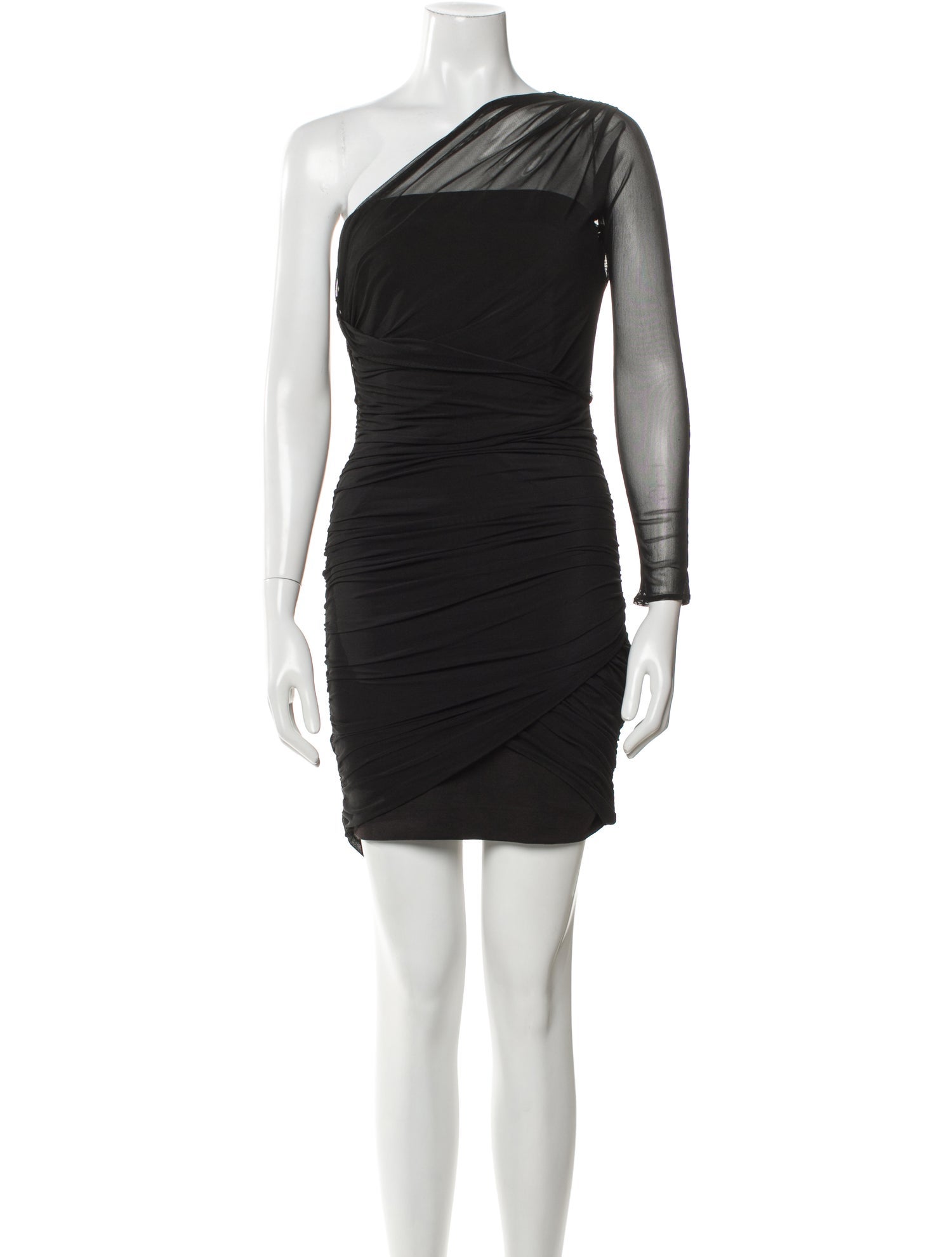 SER.O.YA One-Shoulder Mini Dress