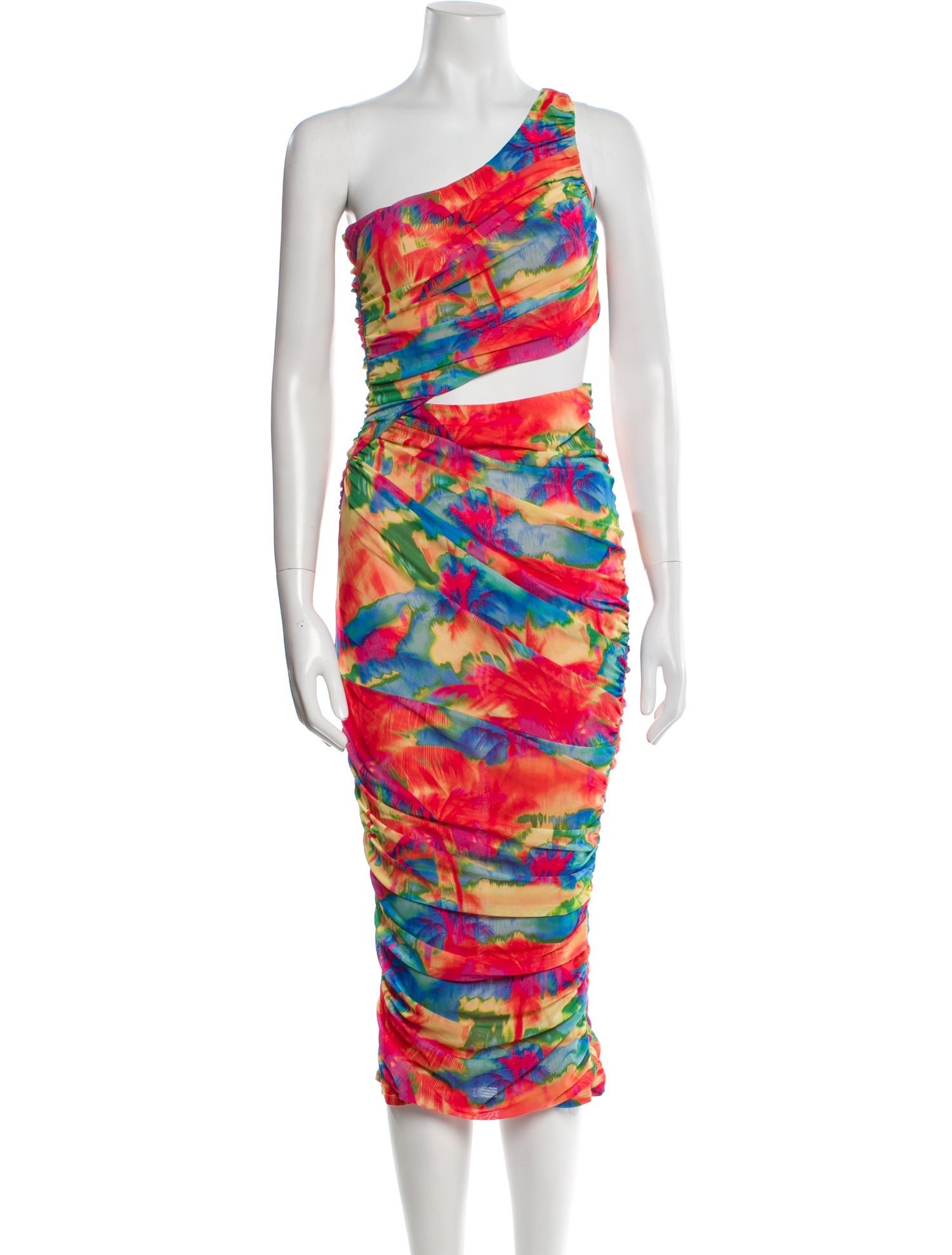SER.O.YA Printed Long Dress