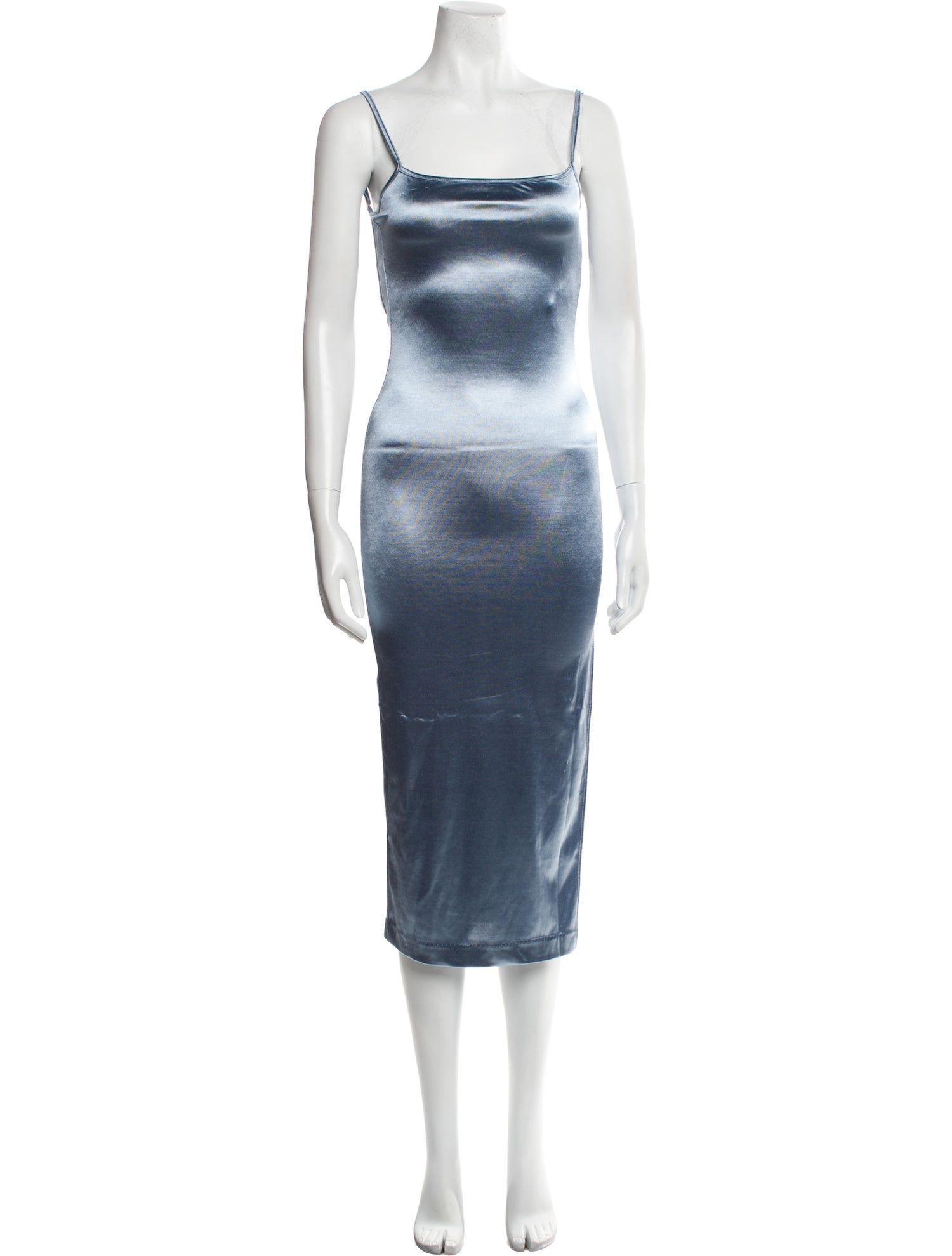 SER.O.YA Square Neckline Midi Length Dress