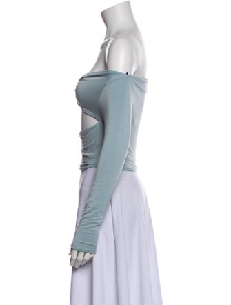 SER.O.YA Off-The-Shoulder Long Sleeve Bodysuit