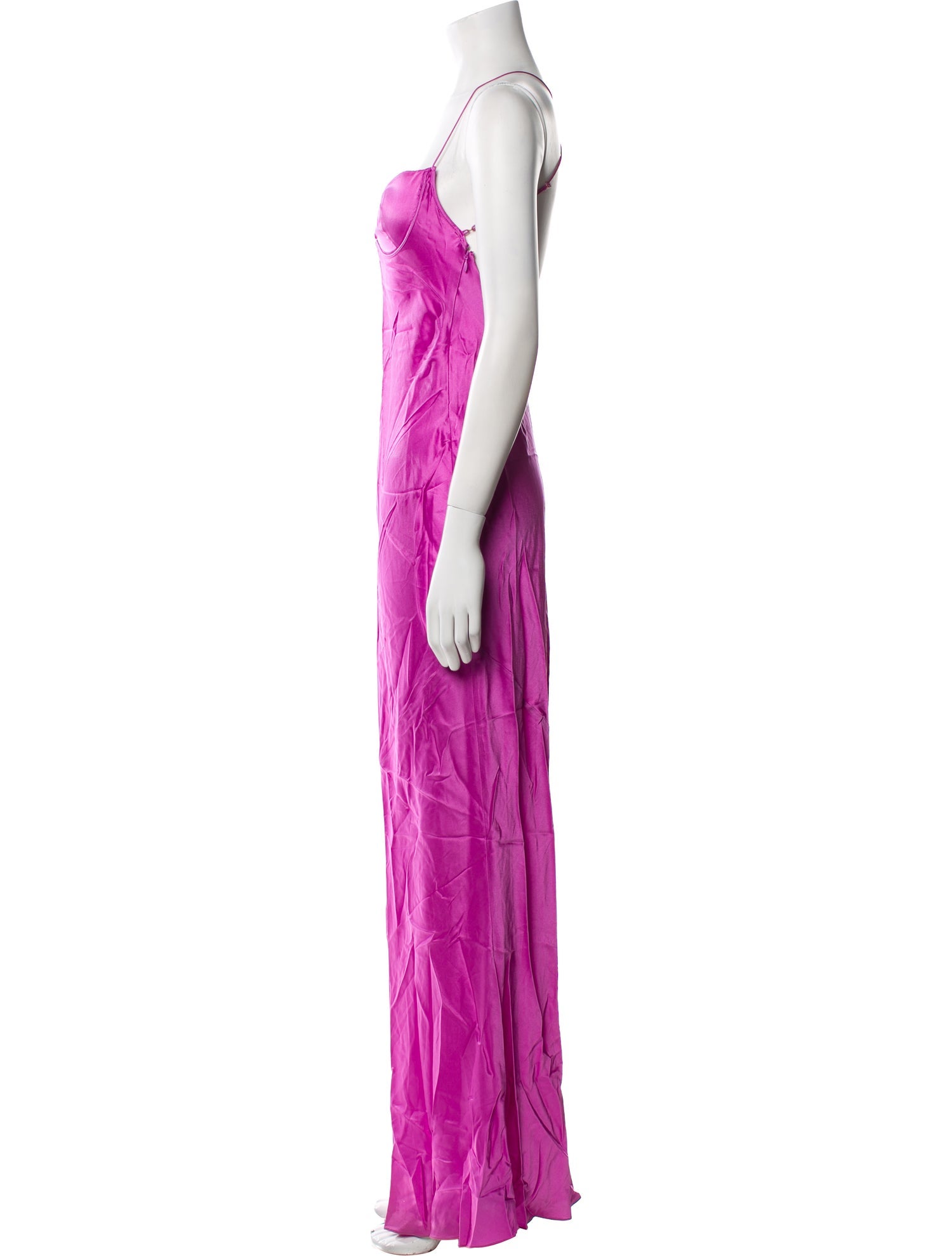 SER.O.YA Silk Long Dress
