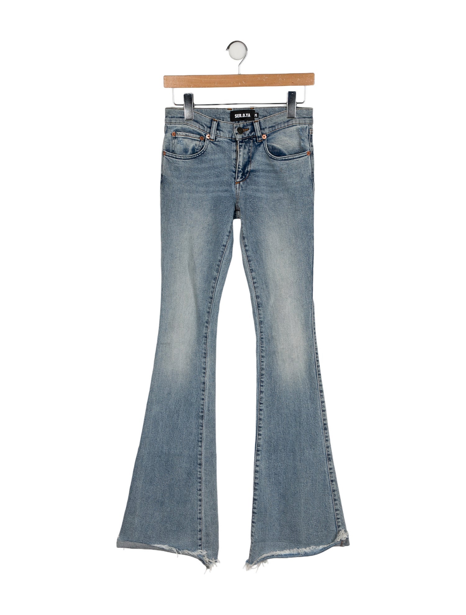 SER.O.YA Mid-Rise Wide Leg Jeans