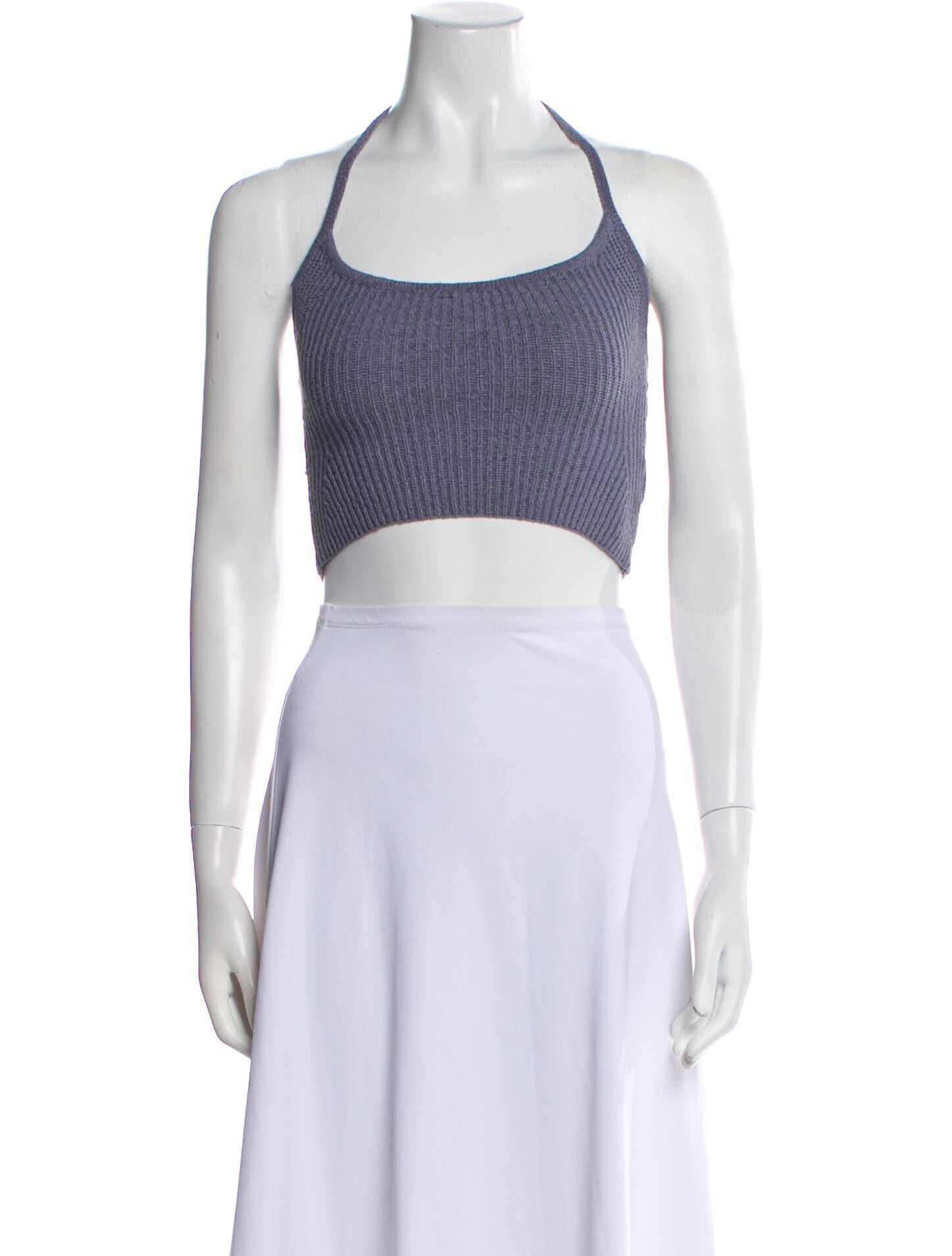 SER.O.YA Halterneck Sleeveless Crop Top