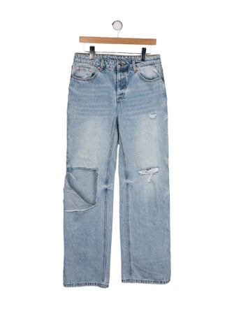 SER.O.YA Mid-Rise Wide Leg Jeans