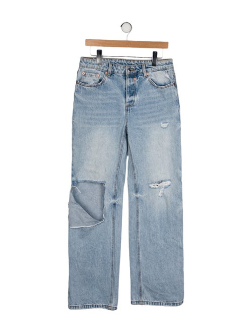 SER.O.YA Mid-Rise Wide Leg Jeans
