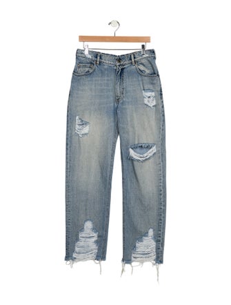 SER.O.YA High-Rise Straight Leg Jeans