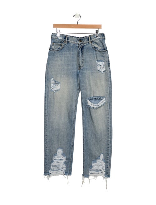 SER.O.YA High-Rise Straight Leg Jeans