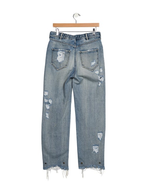 SER.O.YA High-Rise Straight Leg Jeans