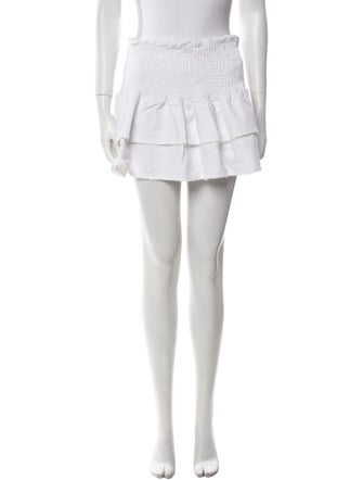 SER.O.YA Ruffle Embellishment Mini Skirt