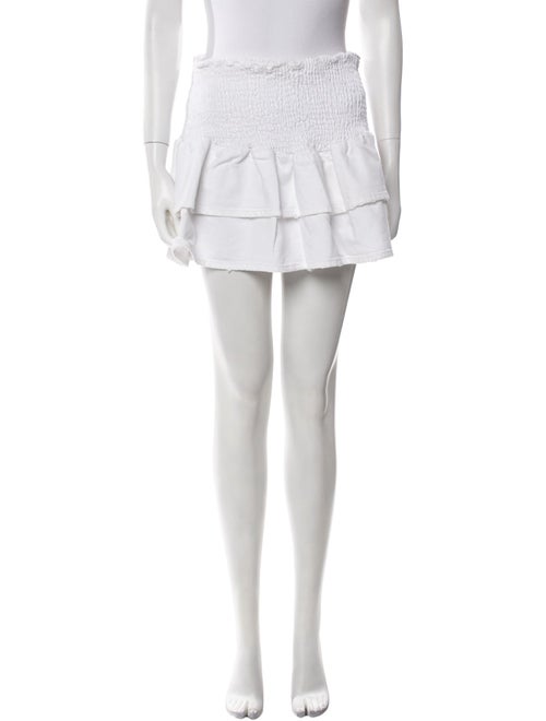 SER.O.YA Ruffle Embellishment Mini Skirt