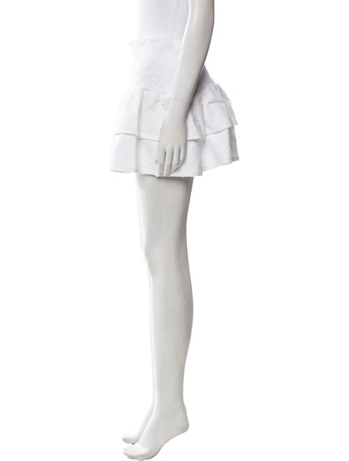 SER.O.YA Ruffle Embellishment Mini Skirt