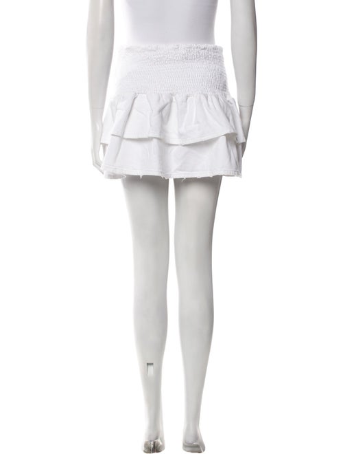 SER.O.YA Ruffle Embellishment Mini Skirt