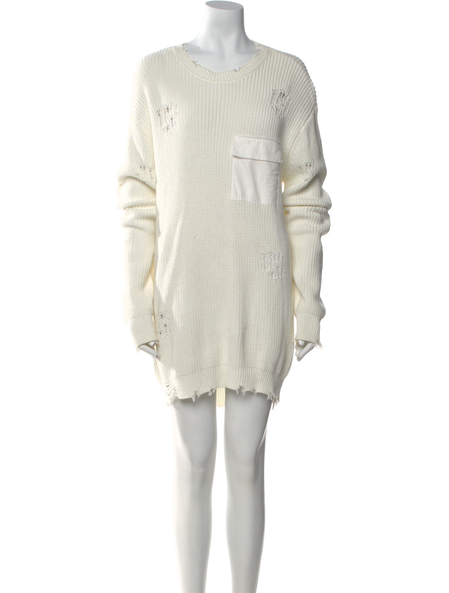 SER.O.YA Scoop Neck Mini Dress