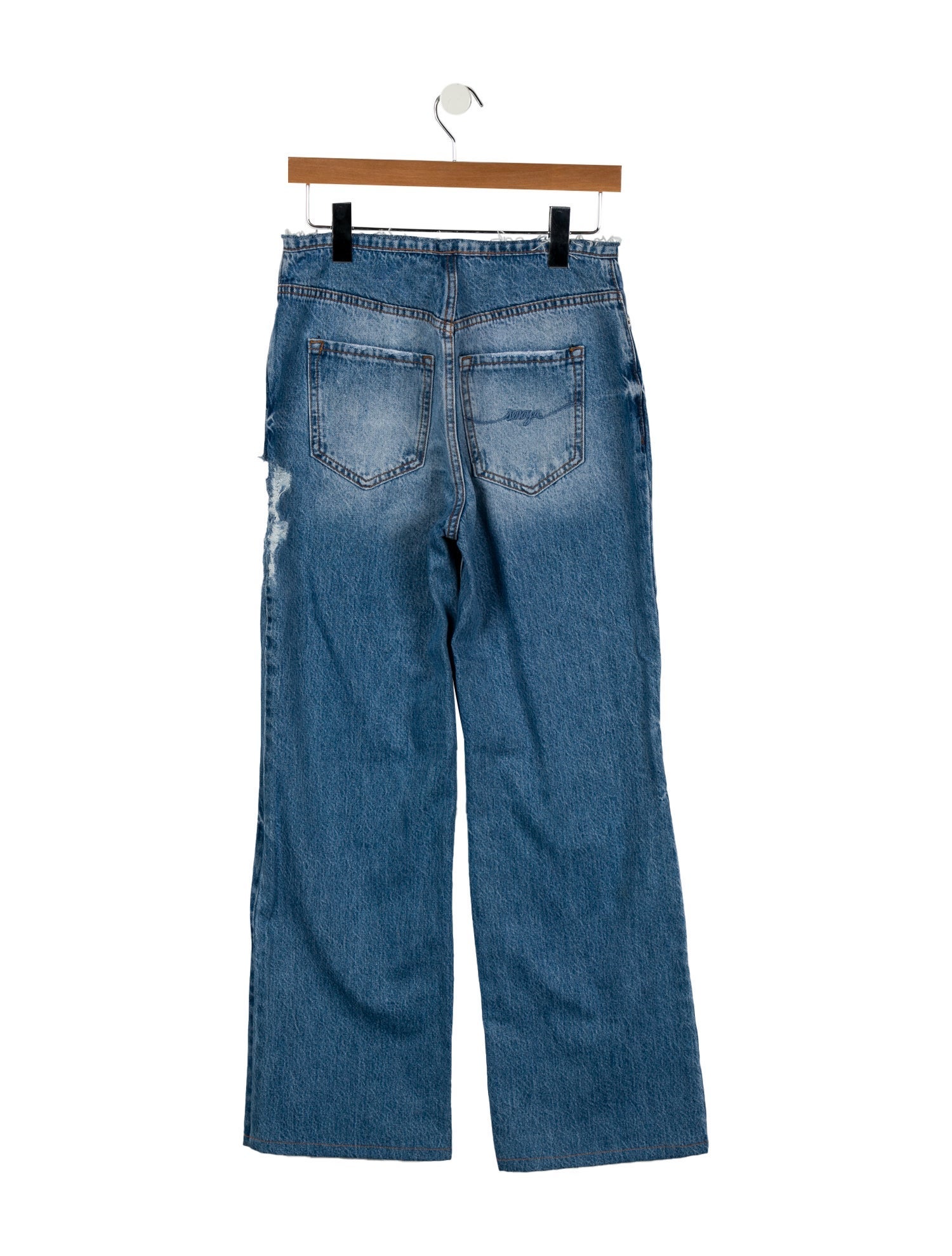 SER.O.YA Mid-Rise Wide Leg Jeans
